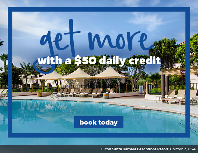 The Hilton Hhonors $50 credit deal