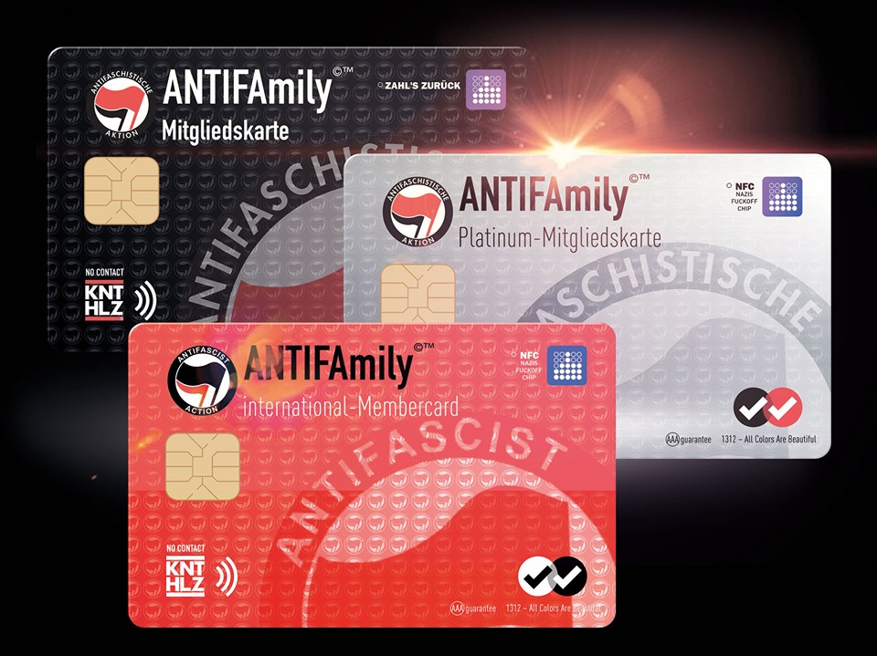 ANTIFA credit card--TheCreditShifu.com