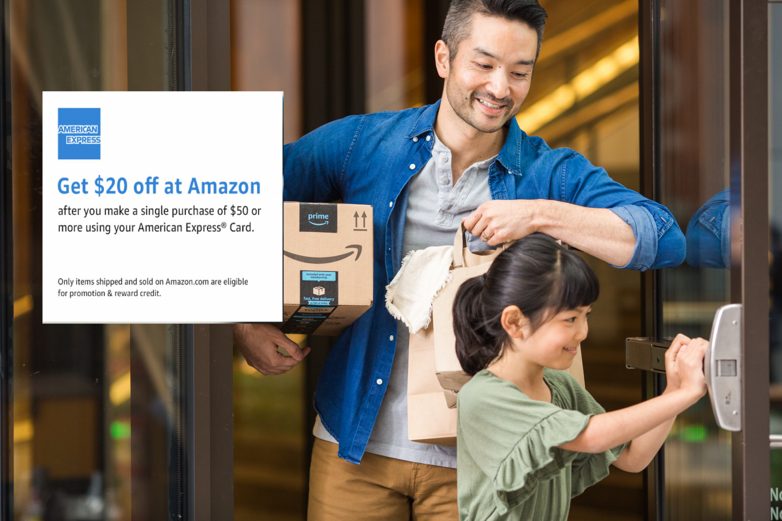 New Amex Offer Spend $50 at Amazon and Get $20 Off --TheCreditShifu