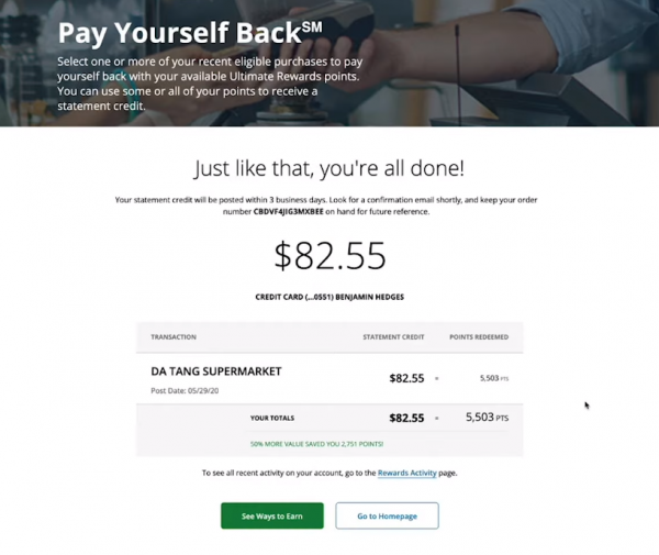 StepbyStep Guide How to Use the Chase Pay Yourself Back Feature