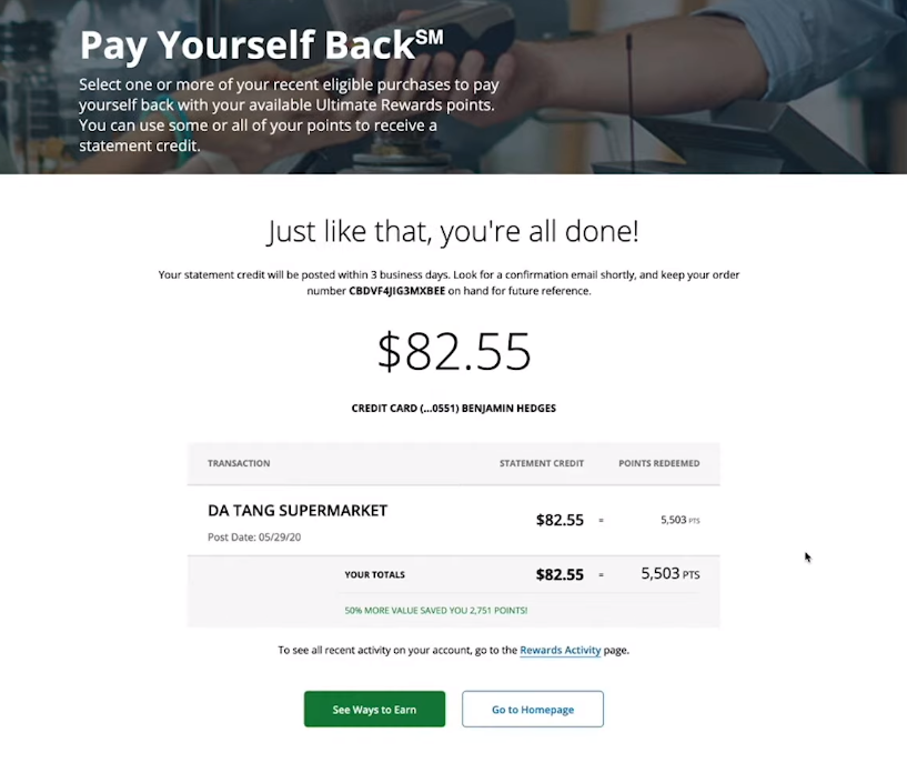 Step-by-Step Guide: How to Use the Chase Pay Yourself Back Feature - The Credit Shifu